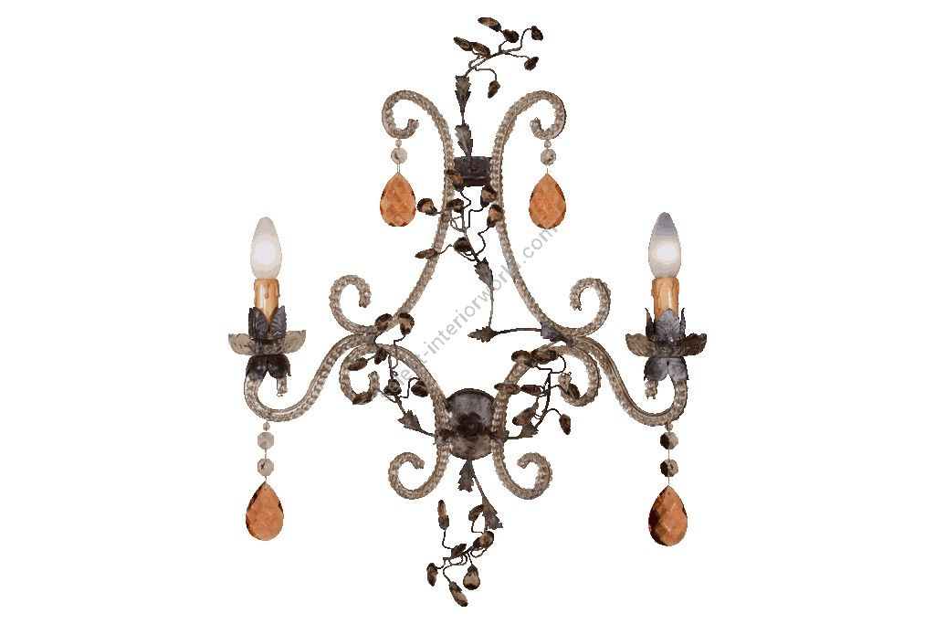 Mechini / Wall Lights / Clear and Colored Bohemian Crystal A256/2