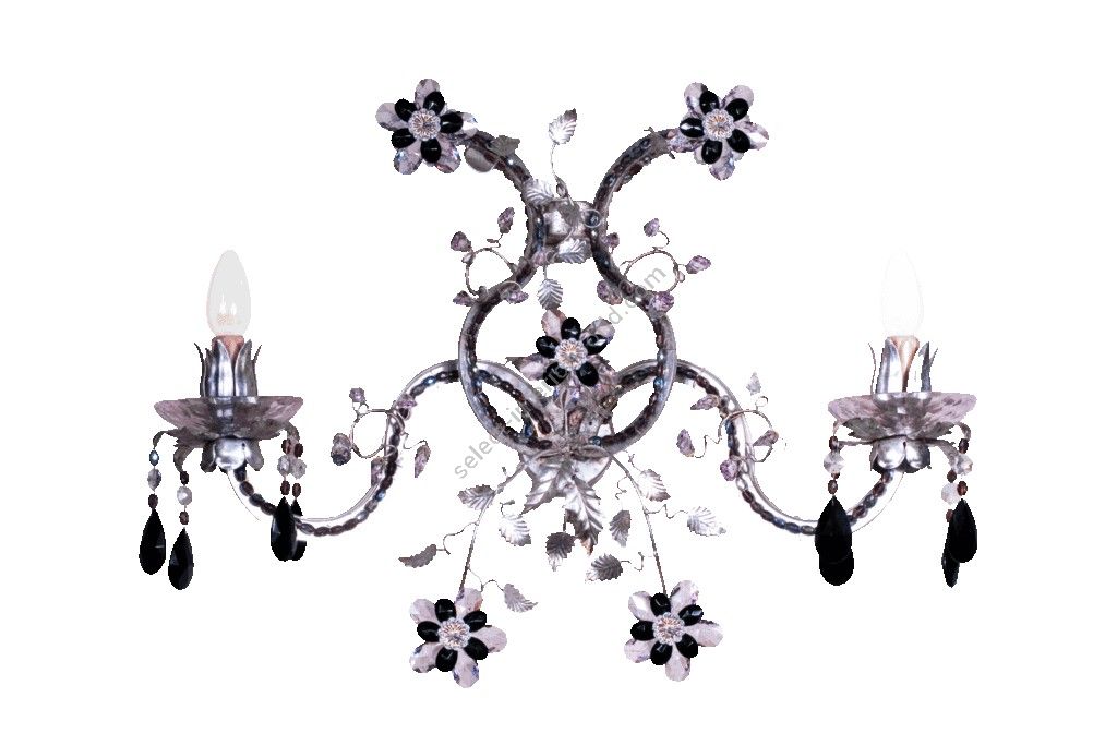 Mechini / Wall Lights / Clear and Colored Bohemian Crystal A257/2