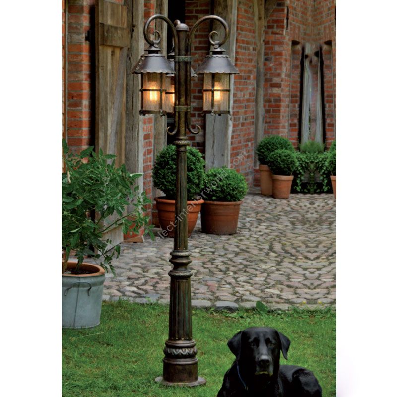 Robers / Outdoor 3-lighter Post Lamp / AL 6538