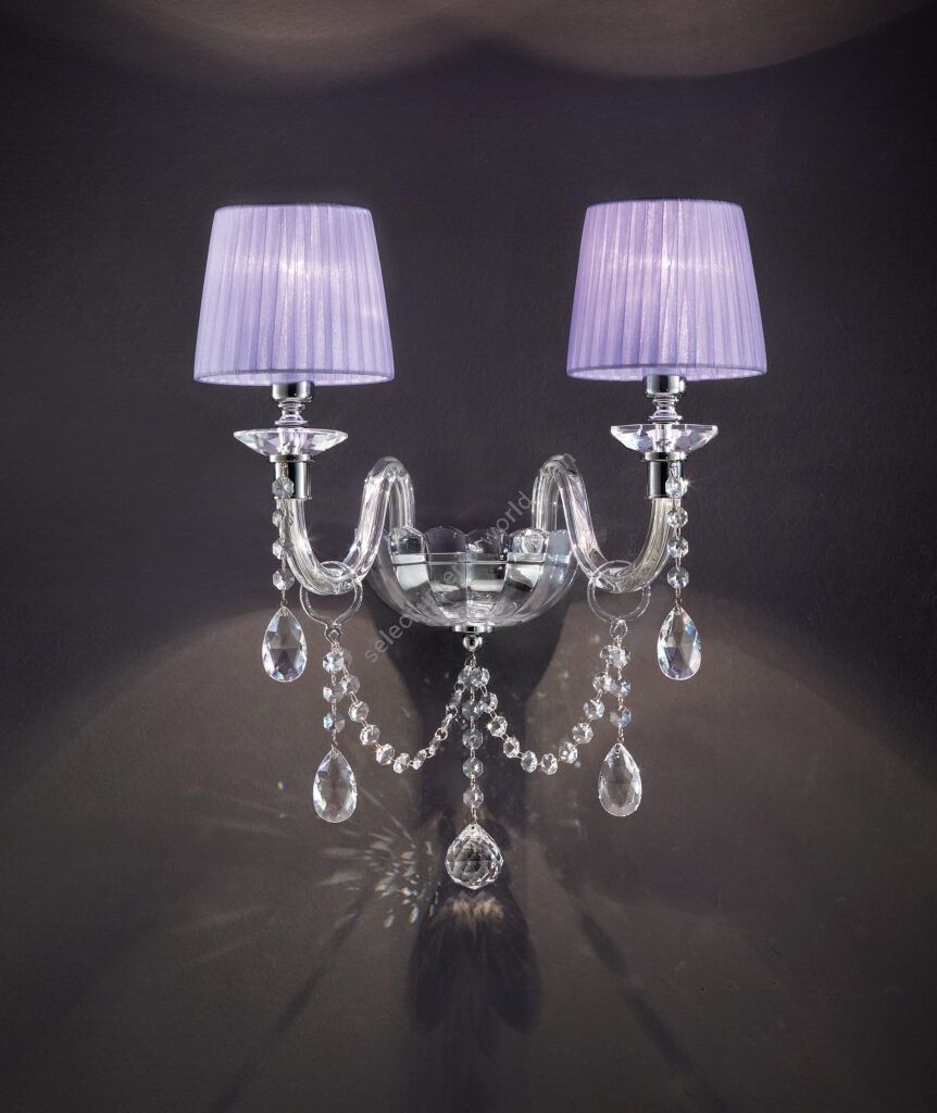 Euroluce Lampadari / Wall Sconces / Arcobaleno Clear A2 Shade