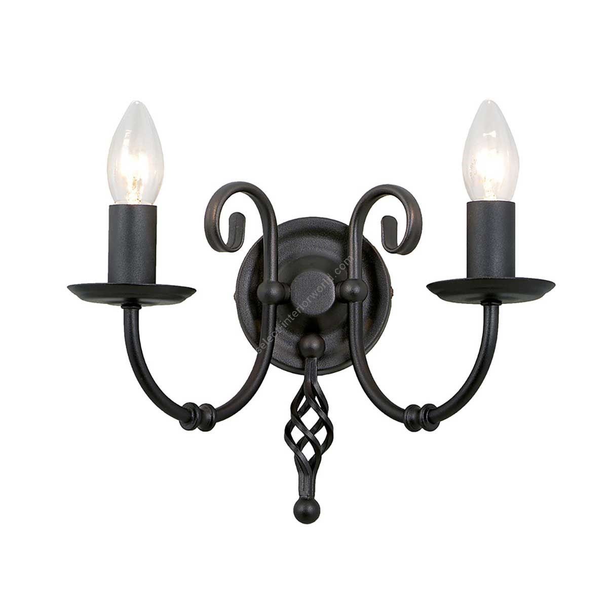 Elstead Lighting / Wall Lights / Artisan 2 Black