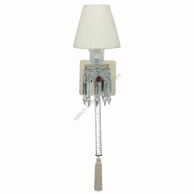 Baccarat Mille Nuits Wall Sconce Torchère (1L) with Lampshade