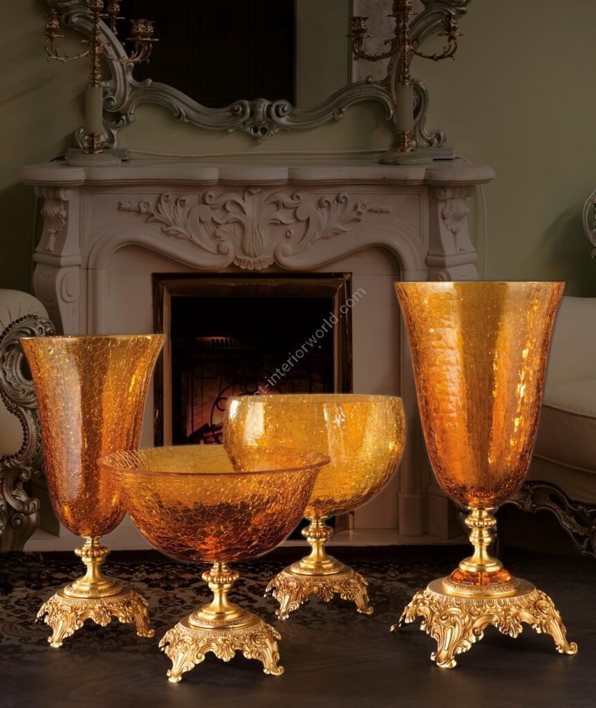 Euroluce Lampadari / Vases / Barocco Accessories Amber