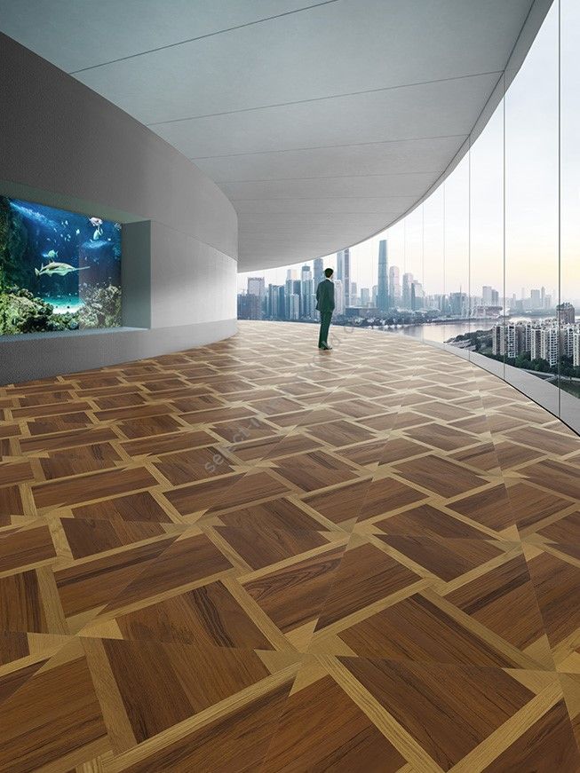 Berti / Square Space Marquetry / Pattern floor Guangzhou