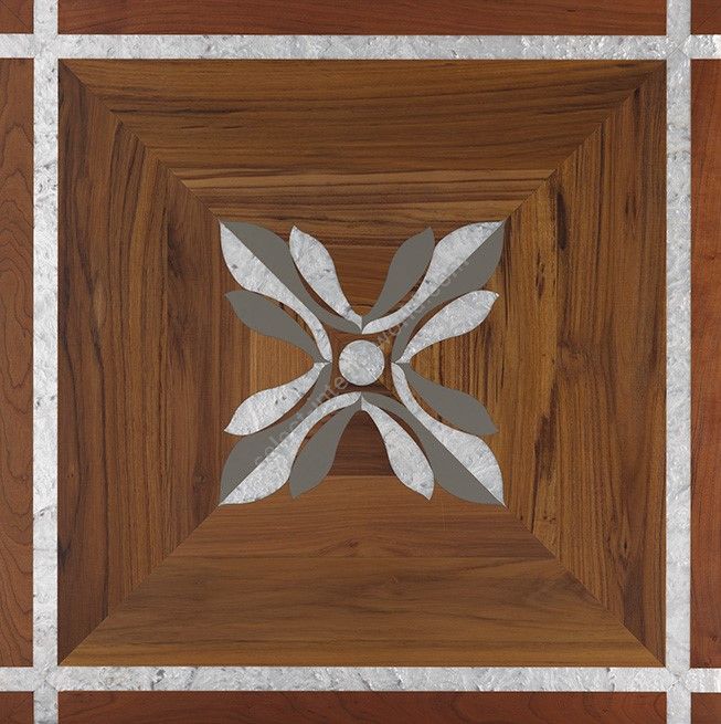 Berti / Square Space Marquetry / Pattern floor Magnolia