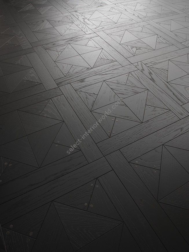 Berti / Diesel Living With Berti / Stud Black dark parquet