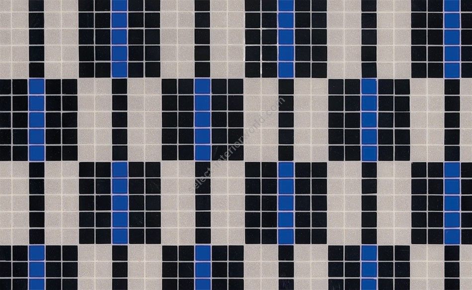 Bisazza / Mosaico - Decorations / Alternance Bleue (Modern)