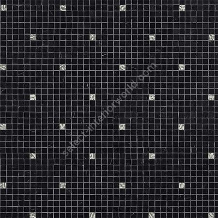 Bisazza / Marmosaico - Decorations / Fiorichiari Nero Platino