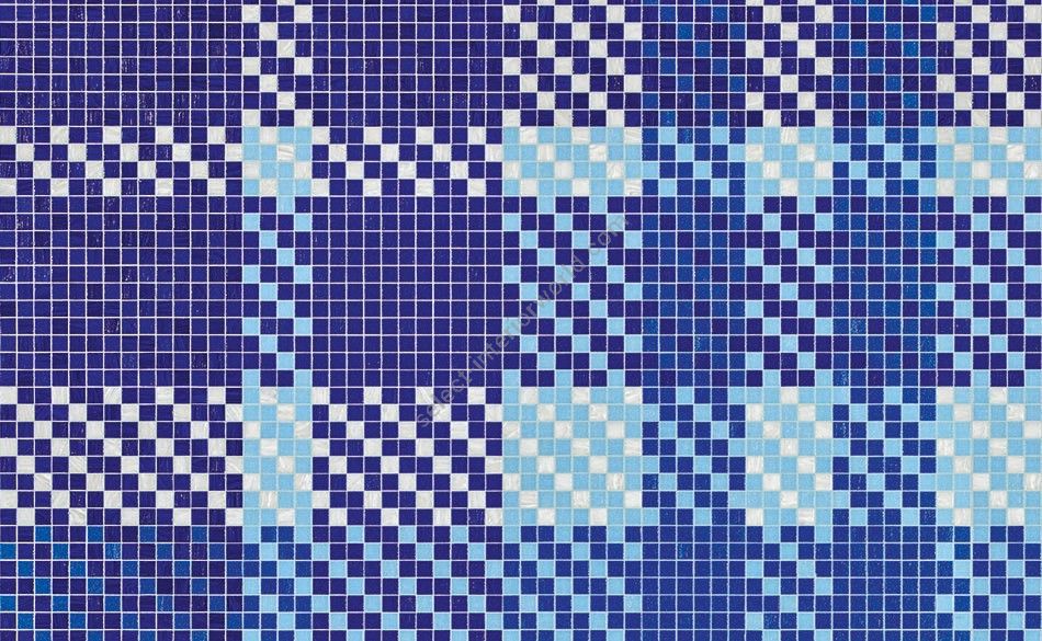Bisazza / Mosaico - Decorations / George Blue (Timeless)