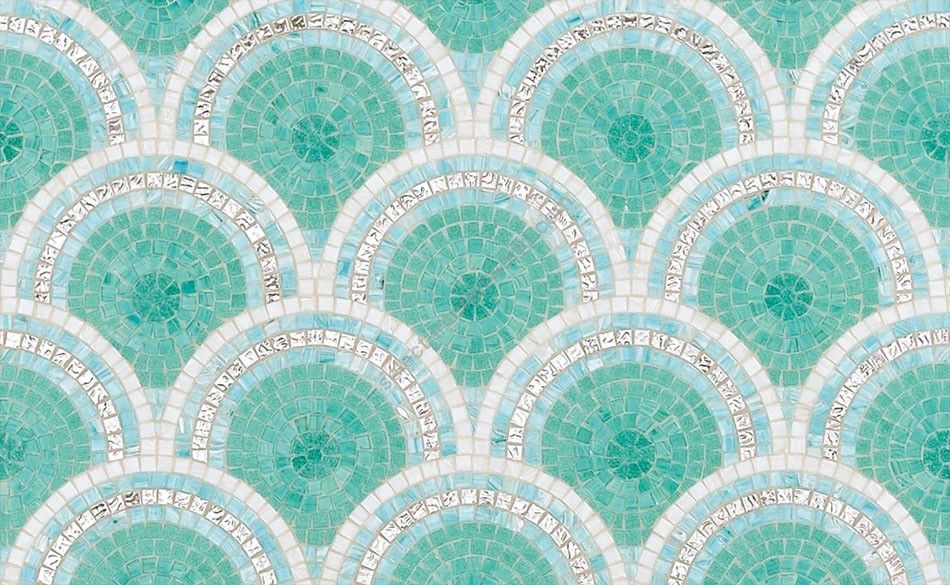 Bisazza / Mosaico - Decorations / Loop Green (Timeless)