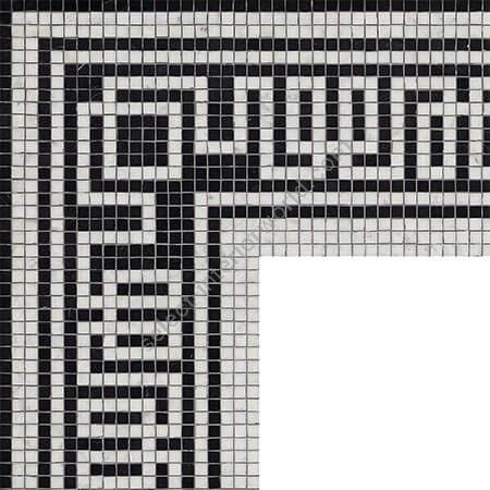 Bisazza / Marmosaico - Decorations / Meravigli Nero