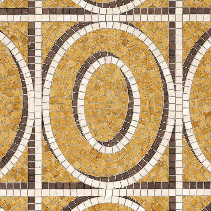 Bisazza / Marmosaico - Decorations / Montenapoleone Giallo