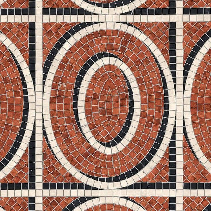 Bisazza / Marmosaico - Decorations / Montenapoleone Rosso