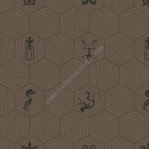 Bisazza / Wood - Decorations / New Gingham Marron Glacé