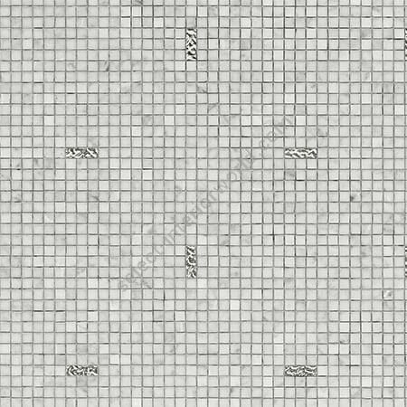 Bisazza / Marmosaico - Decorations / Palestro Bianco Platino