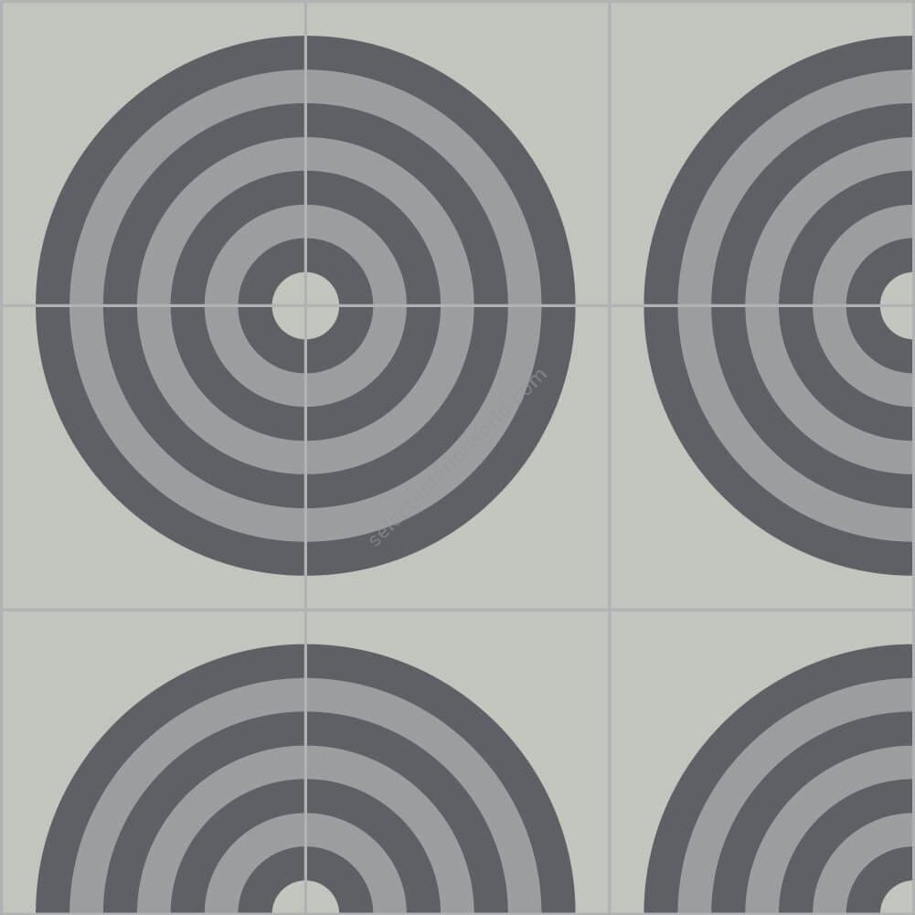 Bisazza / Cementiles / Pipe Curve Grey