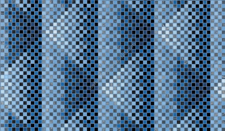 Bisazza / Mosaico - Decorations / Pyramid Blue (Modern)