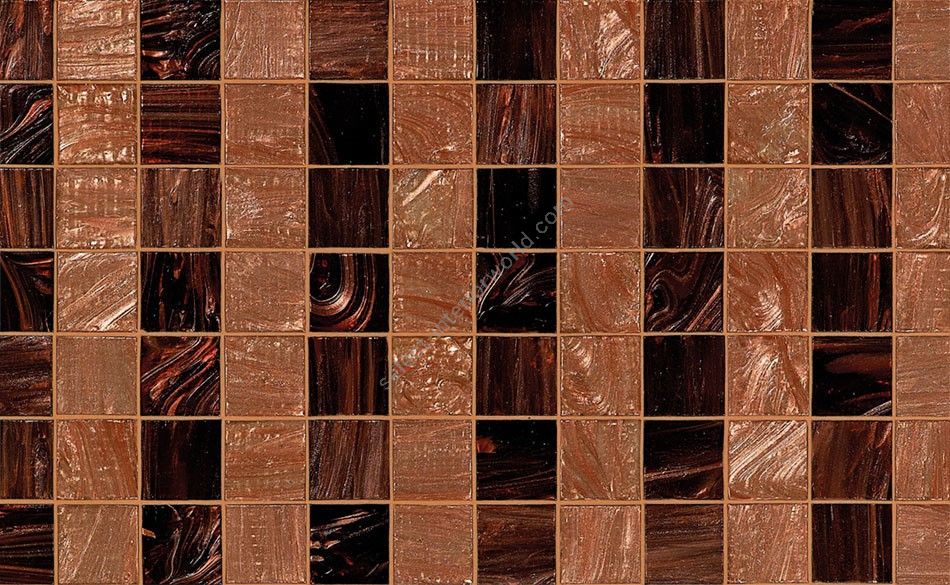 Bisazza / Mosaico - Decorations / Rayures Marrons (Timeless)