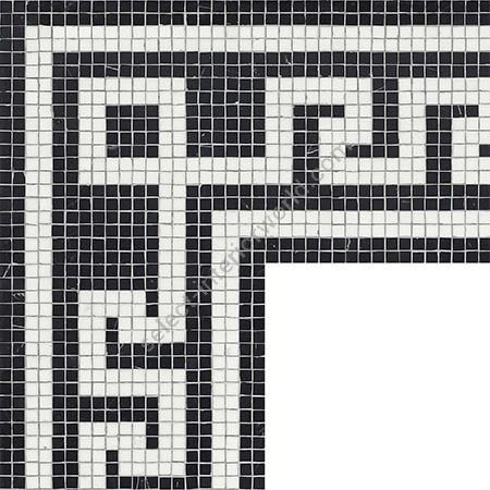 Bisazza / Marmosaico - Decorations / Sanbabila Nero