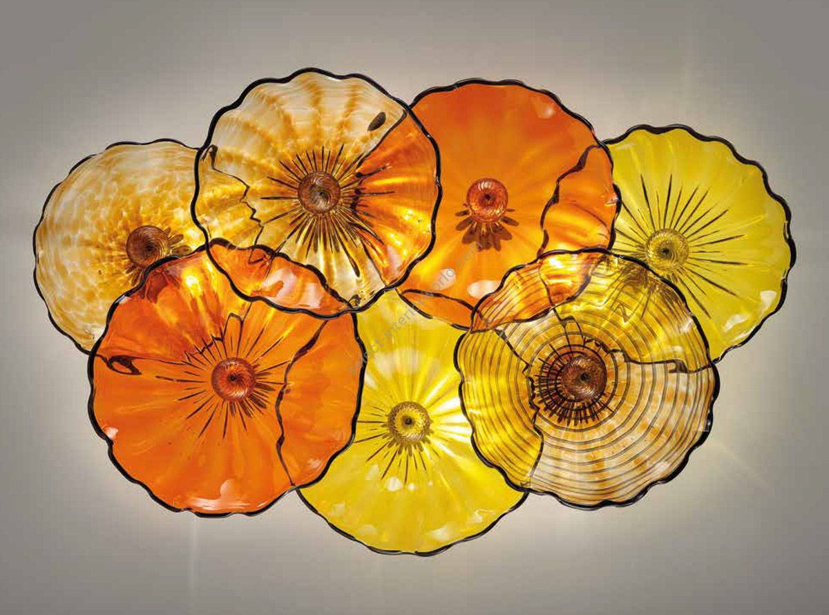 Glass & Glass Murano / Wall Sconces / Habitat Creative 1 ART. 190/A