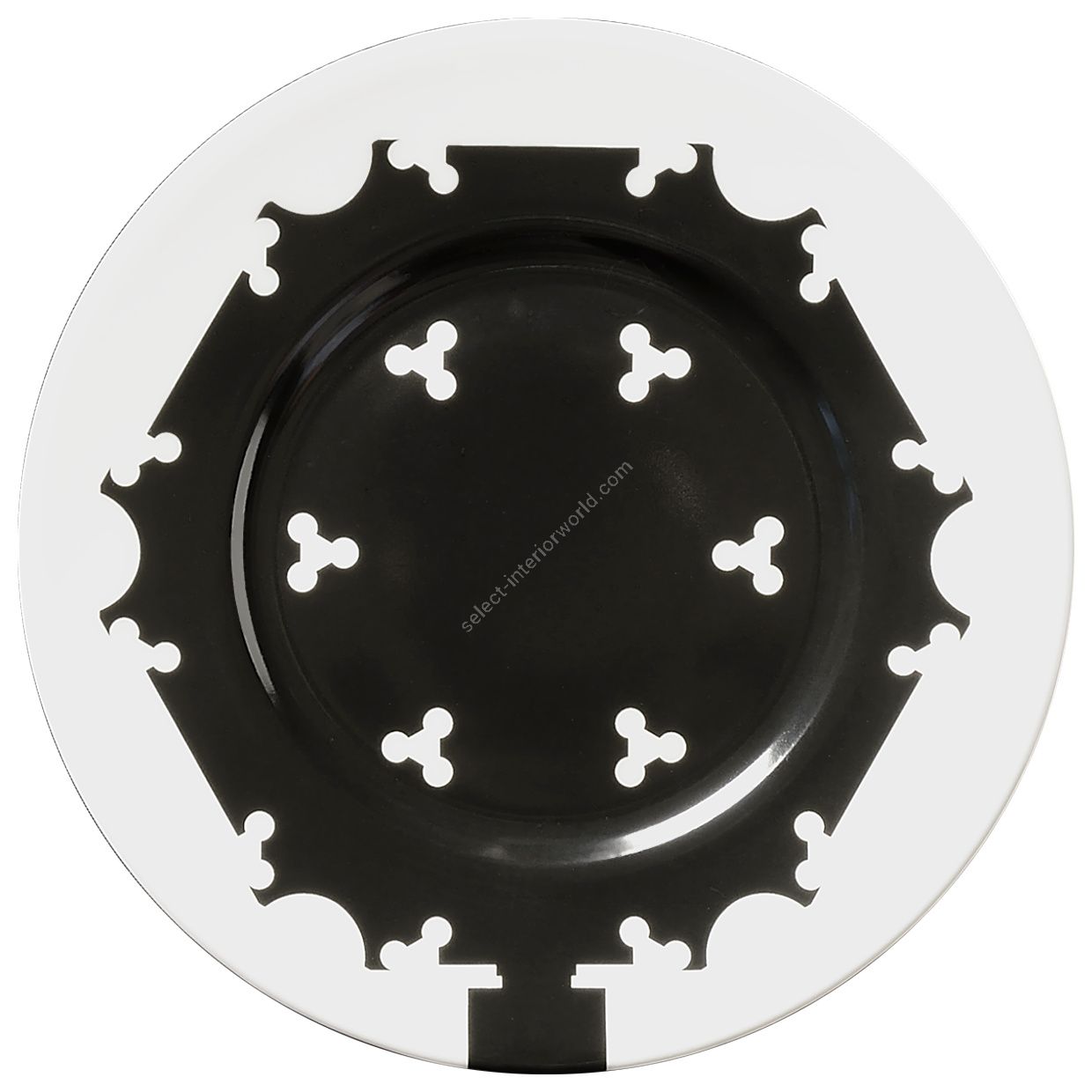 Le Porcellane / Plates & Bowls Tabletop / Baroqeat Black 5864