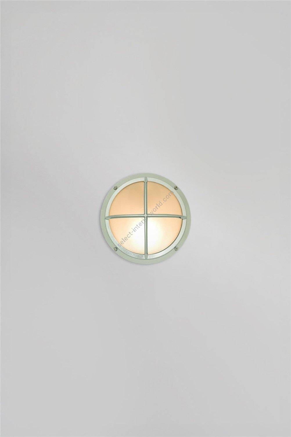 Original BTC / Wall Lights / Brass Bulkhead with Cross Guard 7226