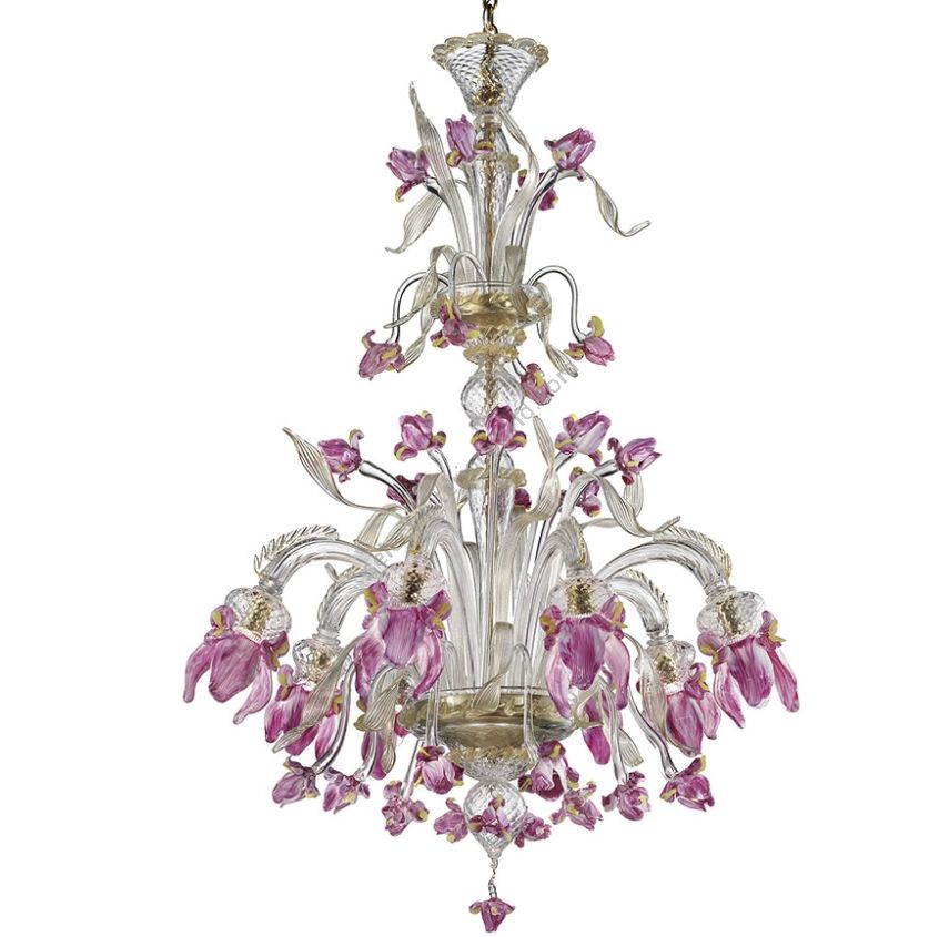 Glass & Glass Murano / Chandeliers / Traditional Venetian chandeliers C-1970/8
