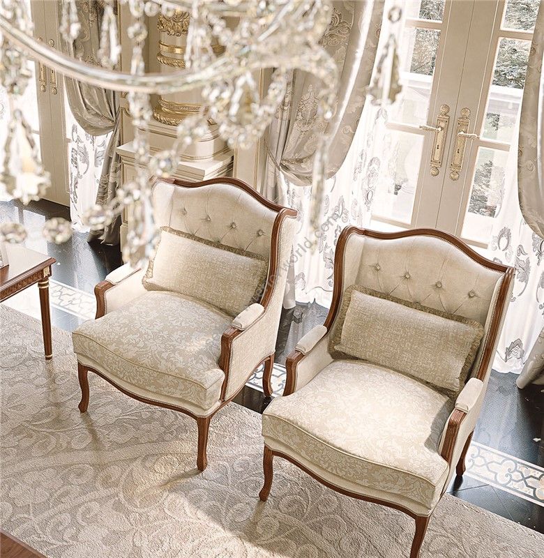 Keoma / Armchairs / Federica: Sofa, Armchair, Table