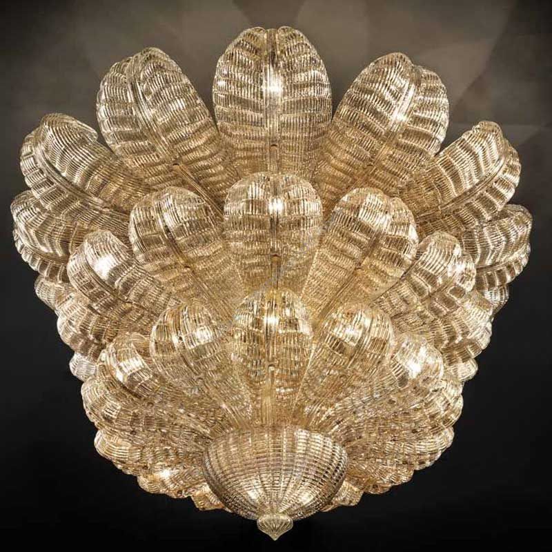 Glass & Glass Murano / Semi-Flush Mounts / Naga 1 ART. 1502/P