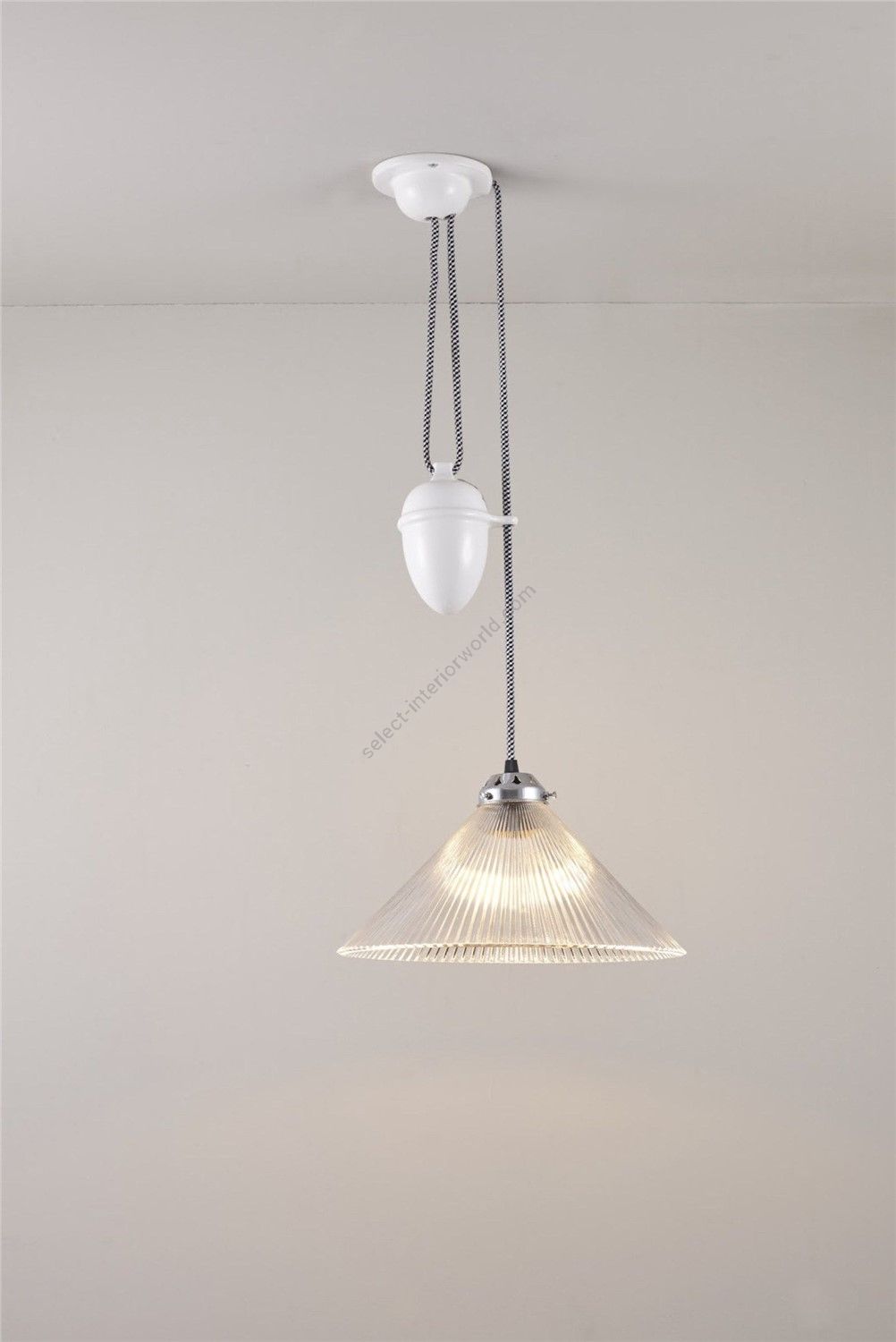 Original BTC / Pendants & Suspension Lights / Conical Prismatic Rise & Fall