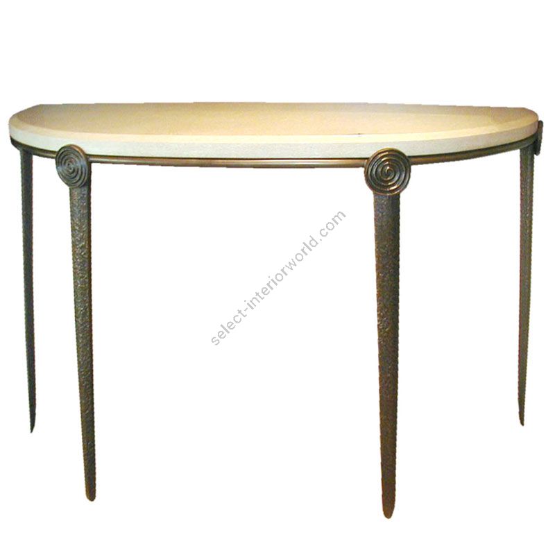 Corbin Bronze / Medallion Demilune 2 / Console Table