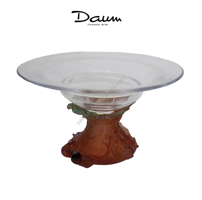 Daum France / Crystal Pate De Verre Art Glass Coup (Bowl)