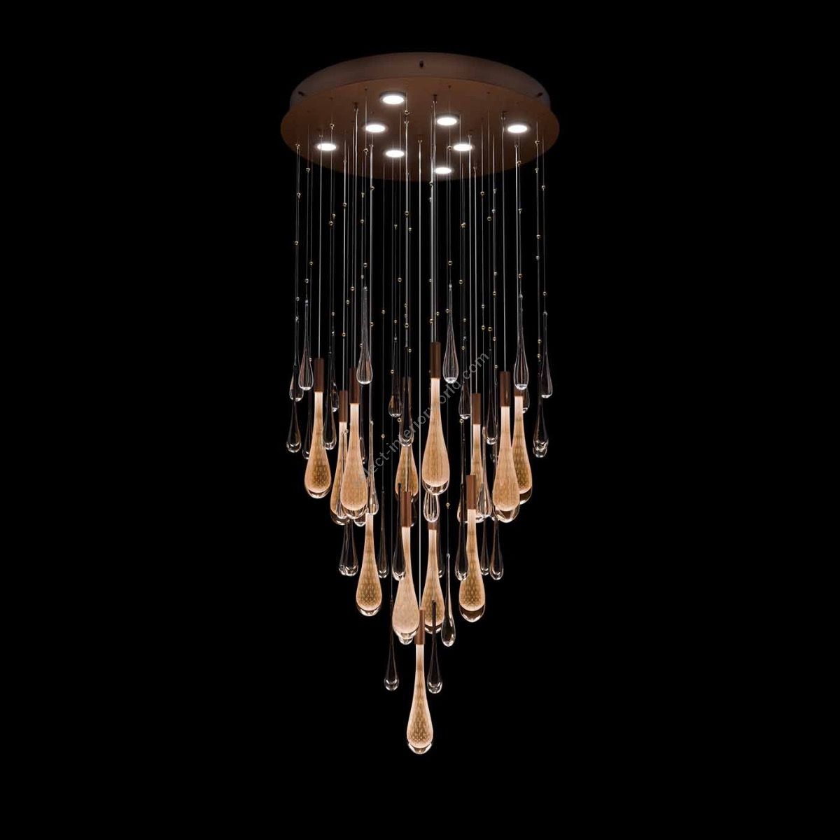Fine Art Handcrafted Lighting / Pendants & Suspension Lights / Rain Round 100137