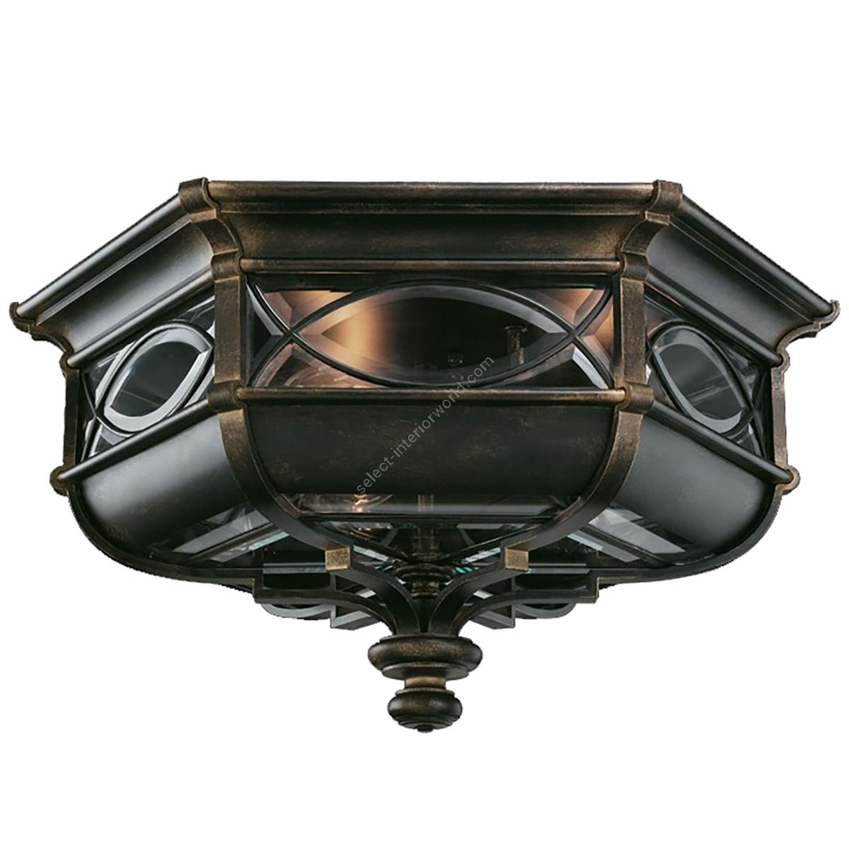Fine Art Handcrafted Lighting / Outdoor Flush Mount / Warwickshire 21″ 611682