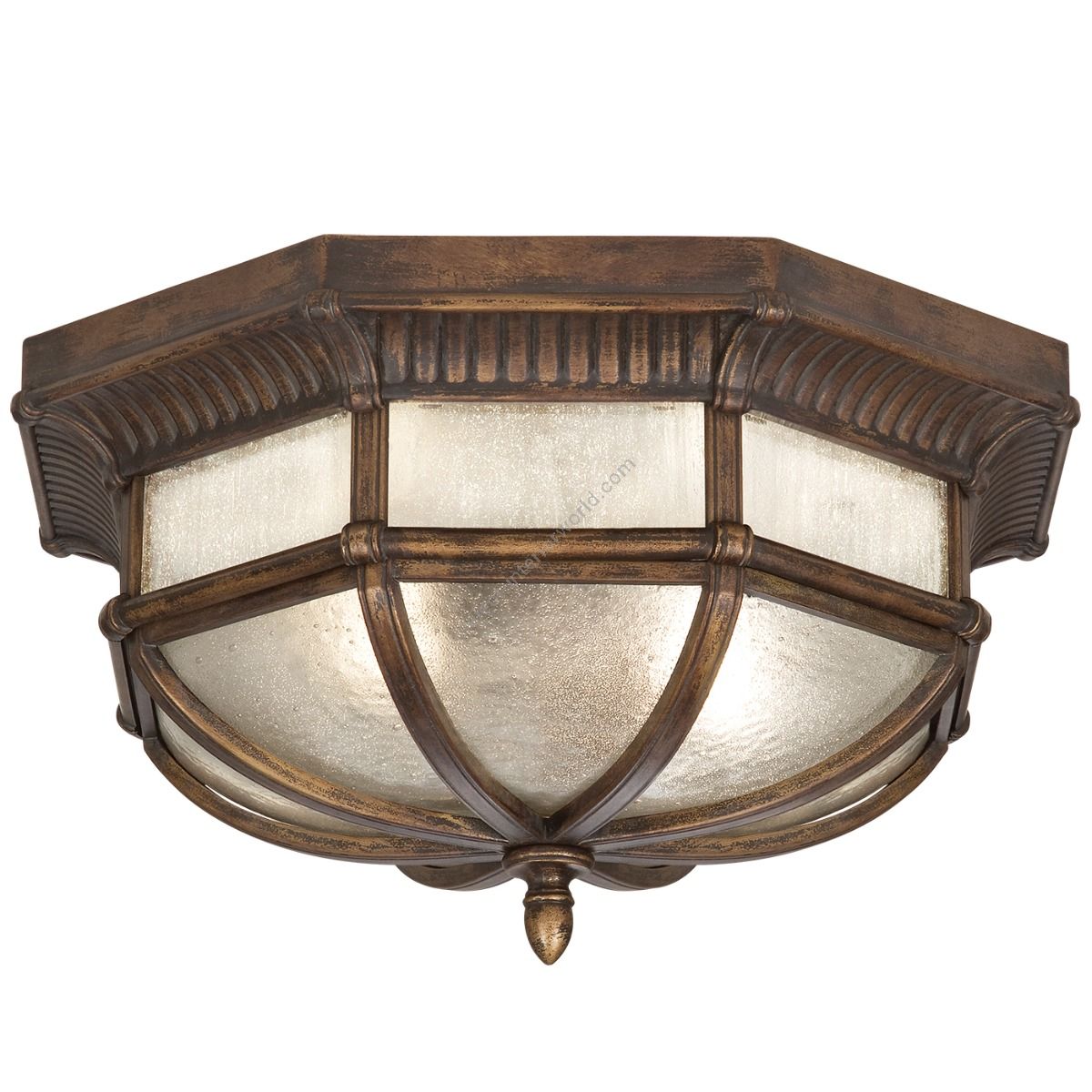 Holland Park 16″ Outdoor Flush Mount 845282 by Fine Art Handcrafted Lighting