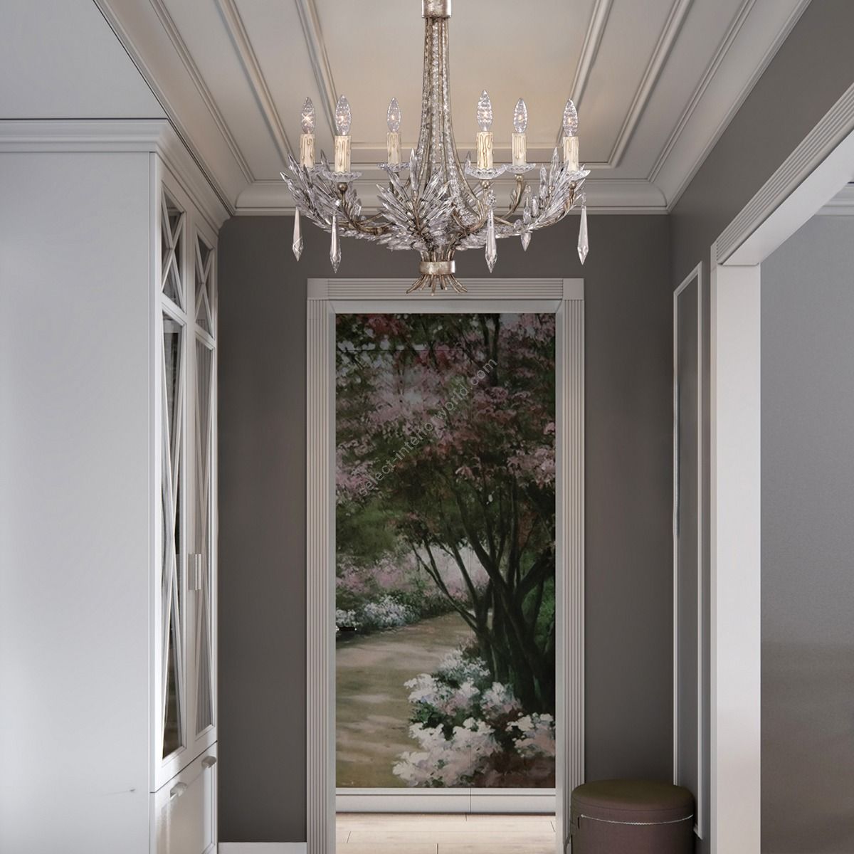 Fine Art Handcrafted Lighting / Chandeliers / Winter Palace 26″ Round 302740