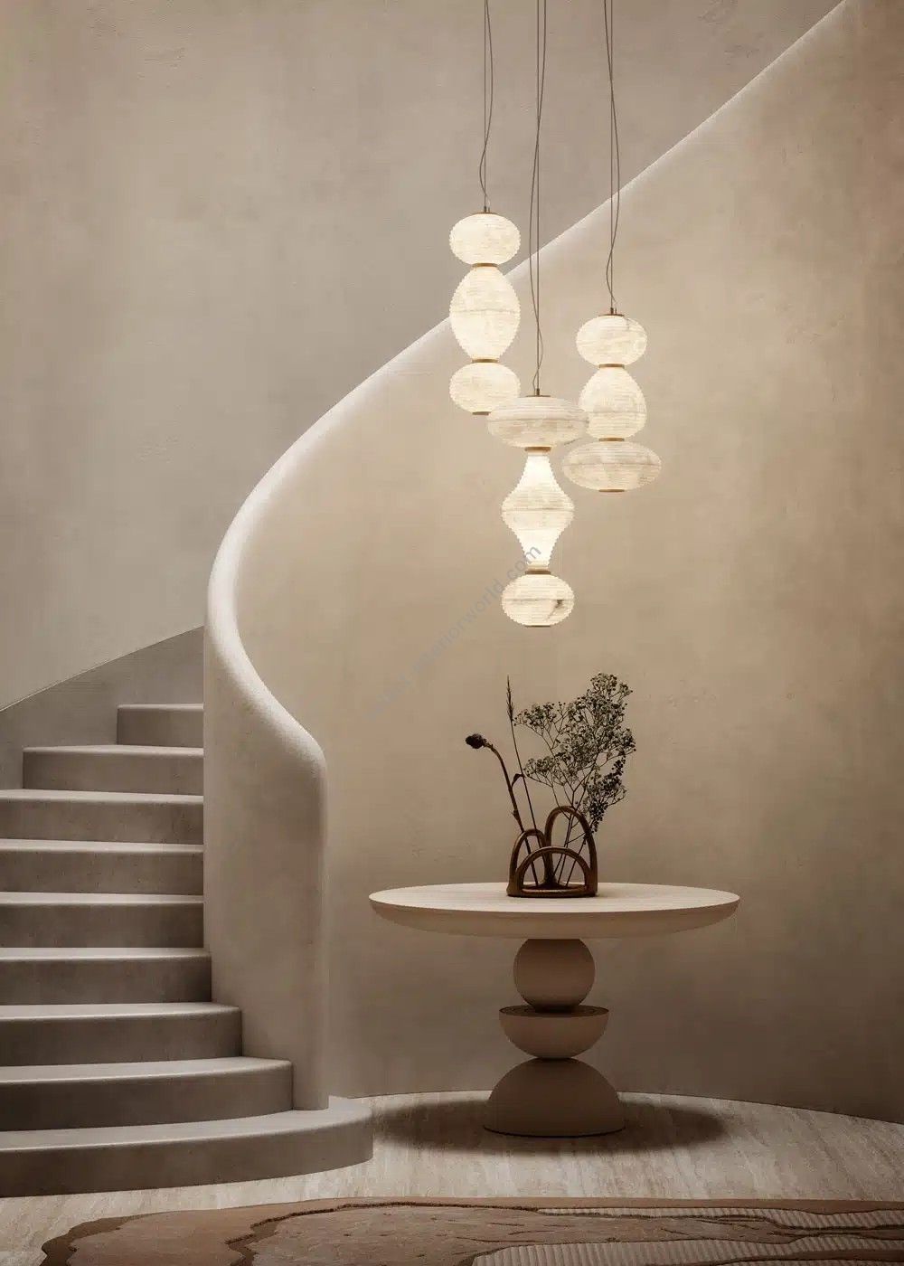 Alabastro Italiano / Pendants & Suspension Lights / Gifu #B