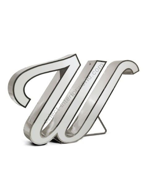 DelightFULL / Floor or Wall Lamps / Light Letter W | Graphic Letters "W"