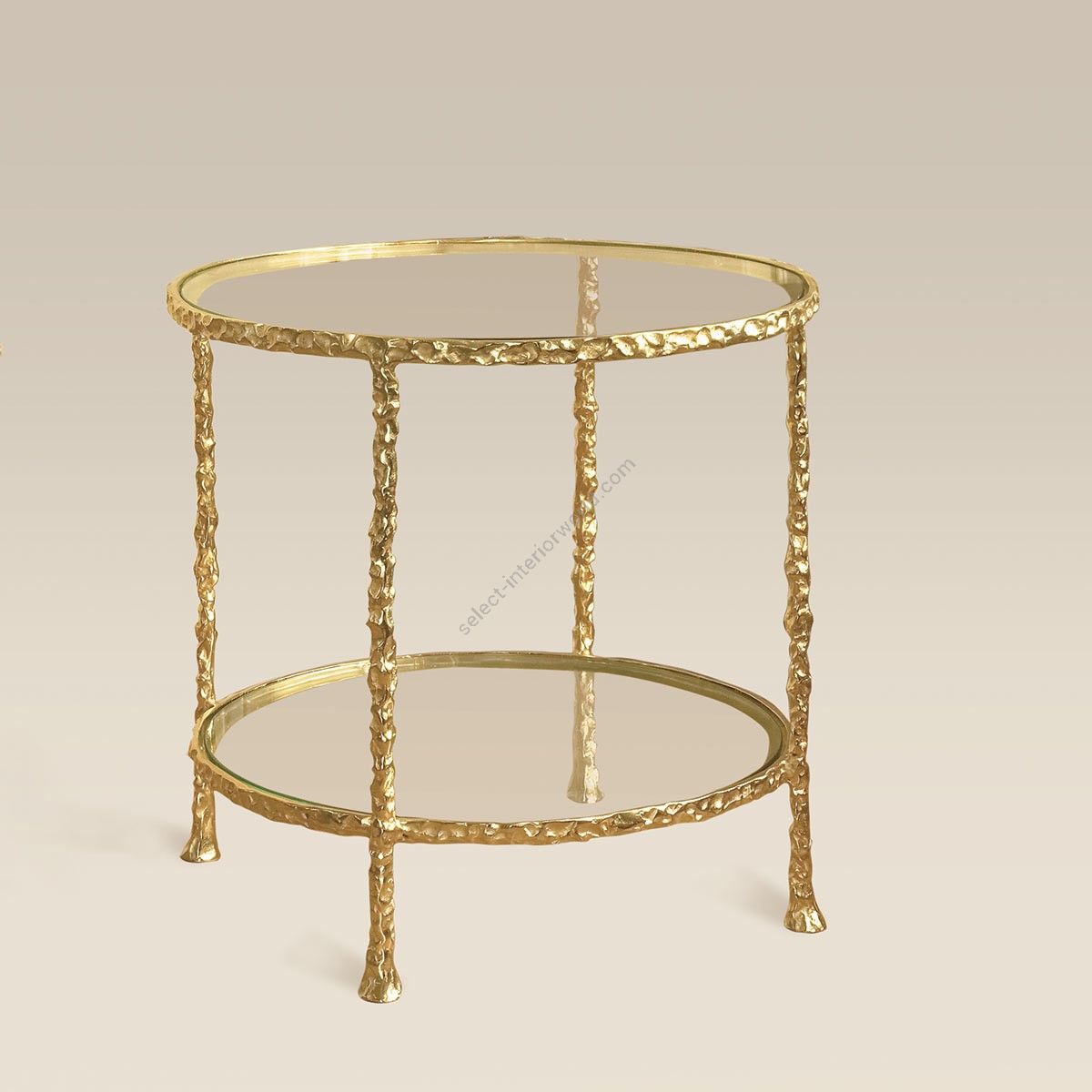 Objet Insolite / Side Tables / GDPR/CCPA Cookie Consent Guéridon 2 plateaux