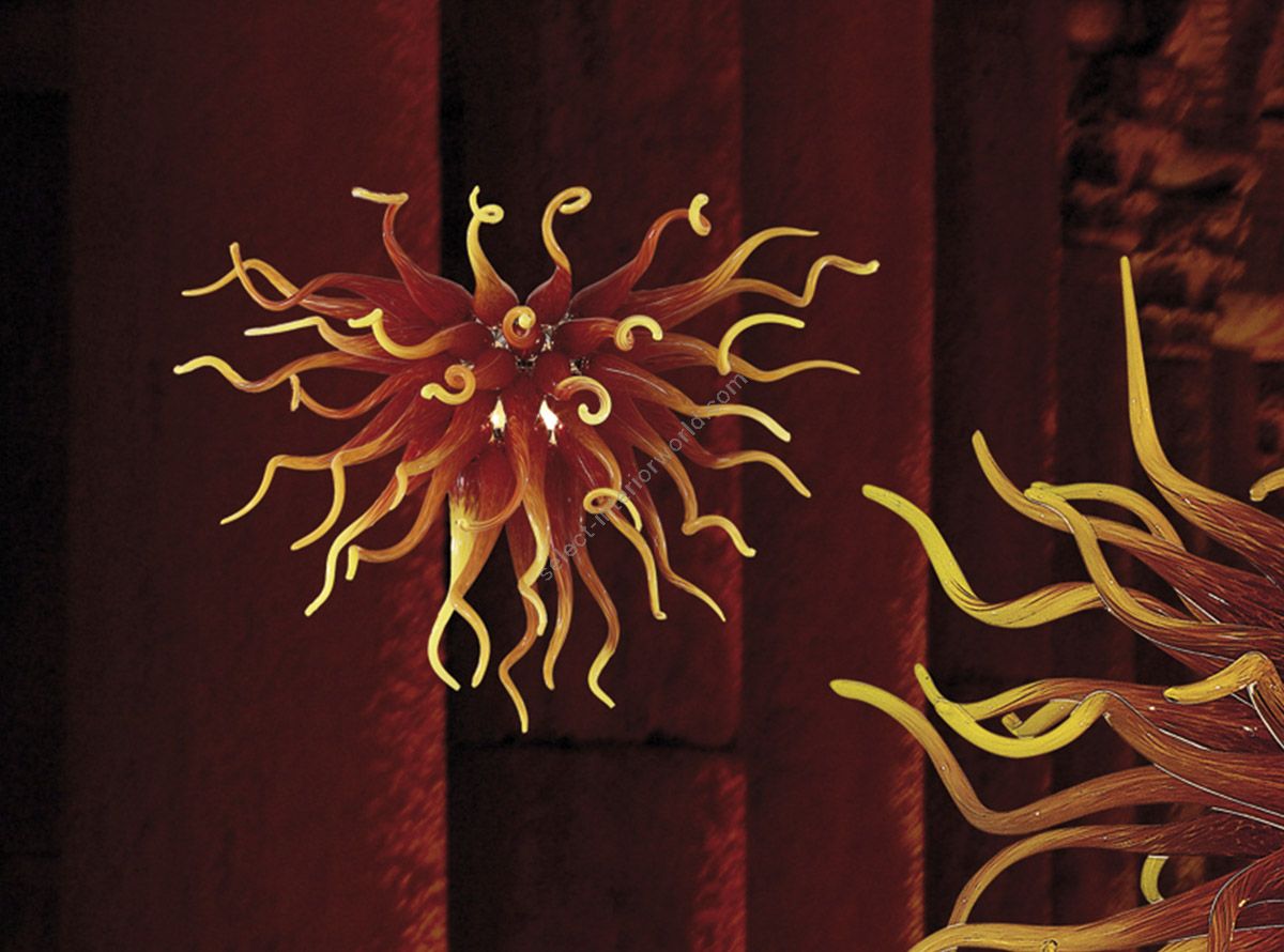 Glass & Glass Murano / Wall Sconces / Ghirigori ART. E.H.F. 10 / A