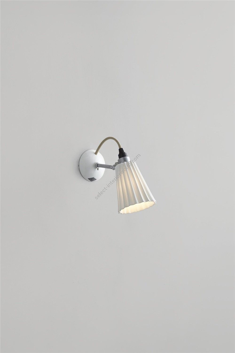 Original Btc / Wall Sconces / Hector Pleat Small Wall Light