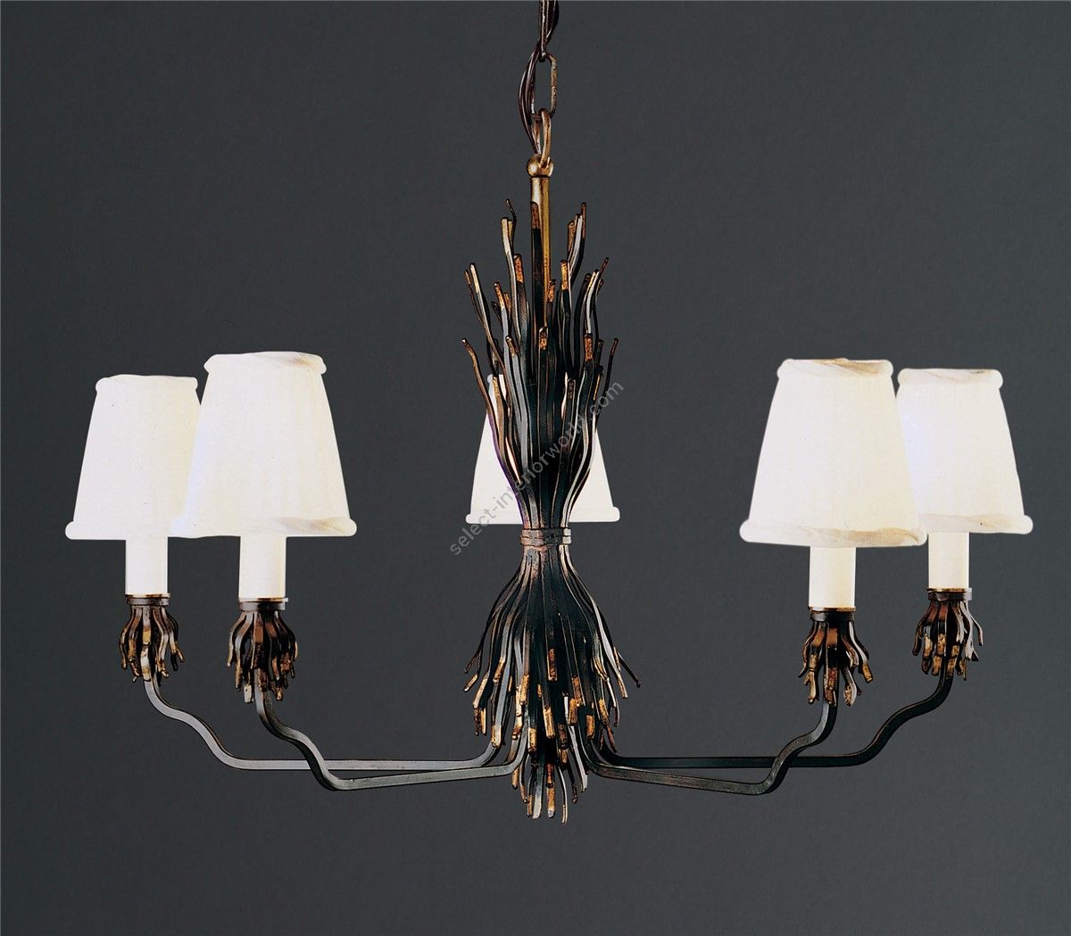 Officina Ciani / Chandeliers / Fabric Shade HL1032CH-5 Fettucce