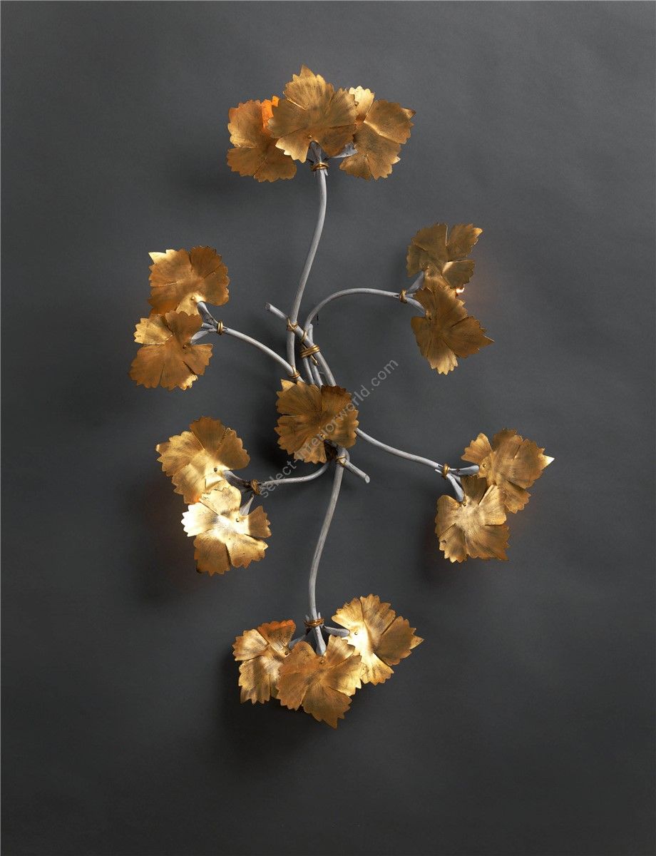 Officina Ciani / Wall Sconces / Metal HL1073WA-6 Raspo