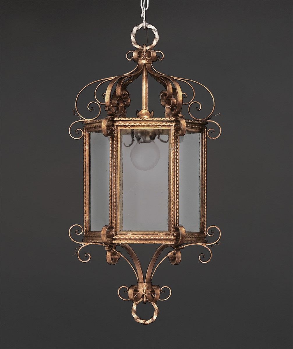Officina Ciani / Lanterns / Hexagonal with Decoration HL1109CH-1