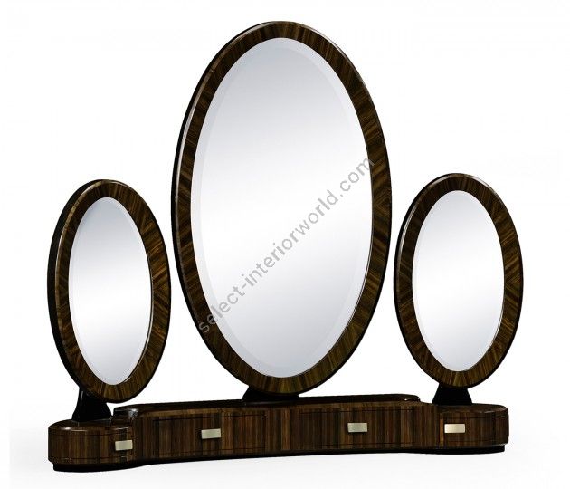 Jonathan Charles / Art Deco Style Makeup Mirror / 494479-AMH