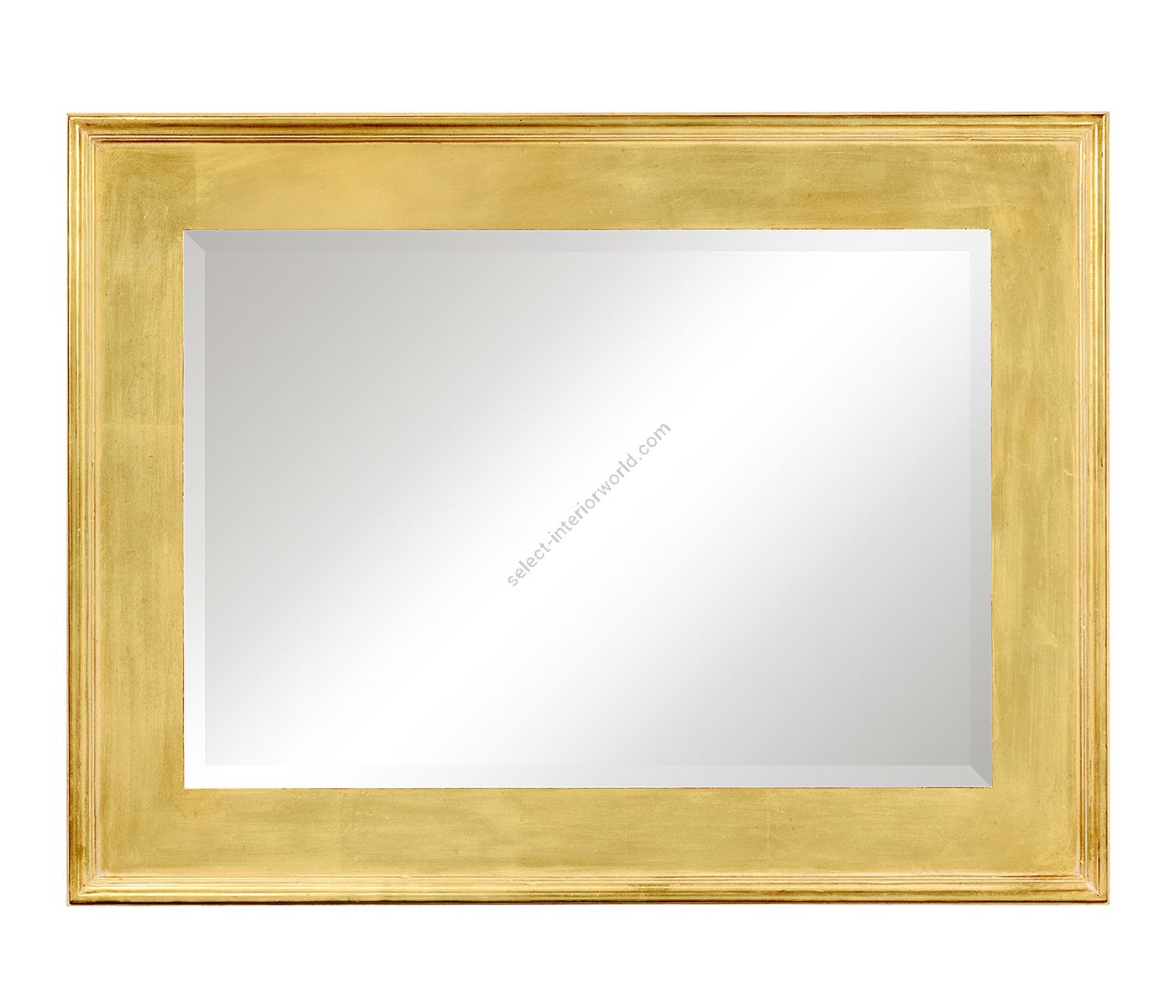 Jonathan Charles / Rectangular Gold Leaf Mirror / 494461-GIL