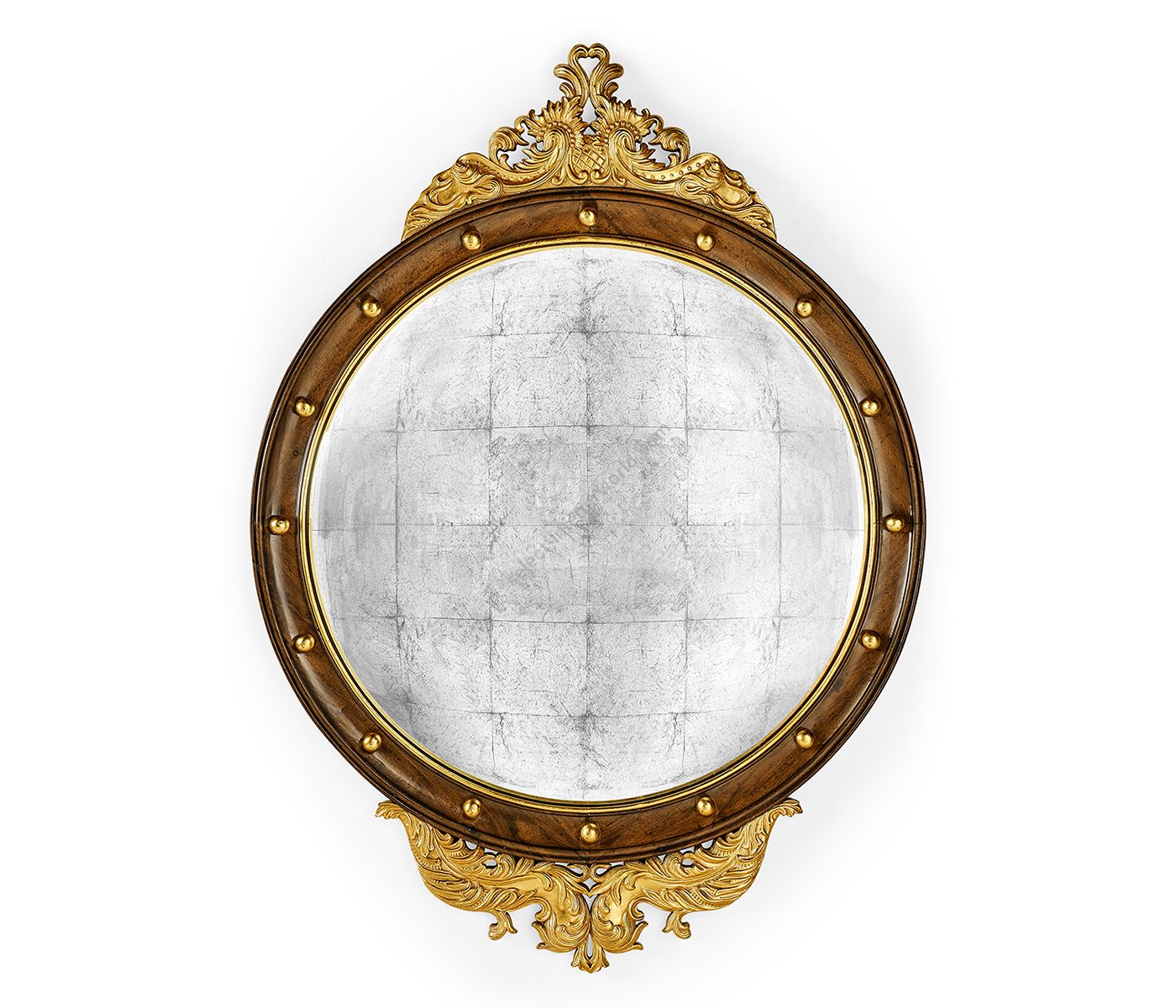 Jonathan Charles / Regency Style Circular Mirror / 493028-GIL