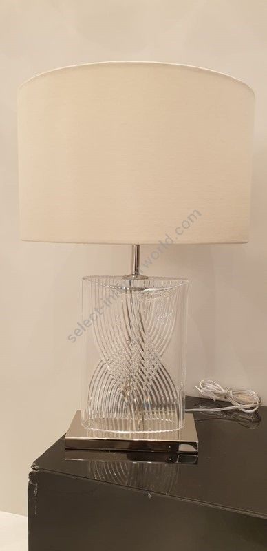 Il Paralume Marina / Table Lamps / Classic / Lampada cristallo rettangolare