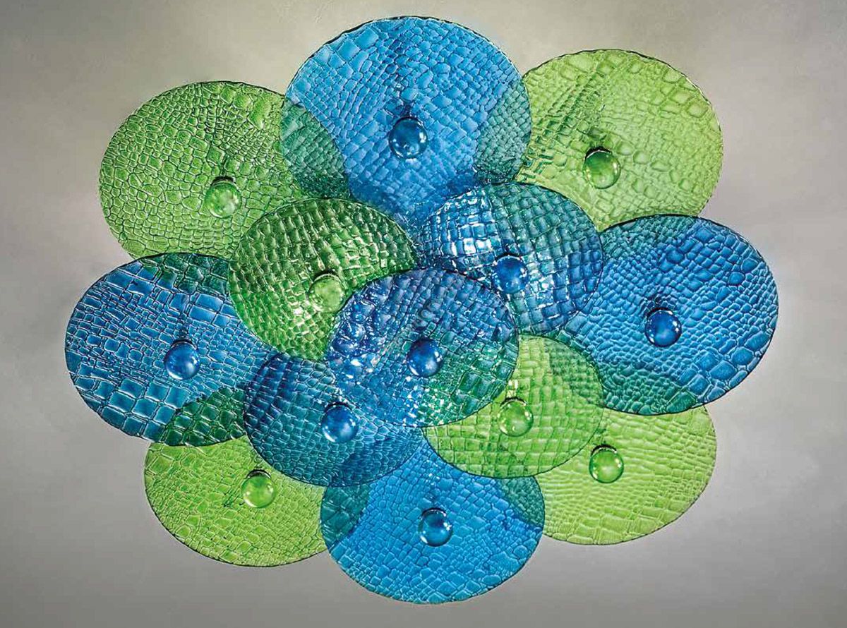 Glass & Glass Murano / Semi-Flush Mounts / Habitat Creative 3.1 ART. 37001/P