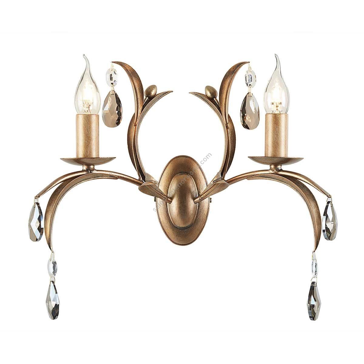 Elstead Lighting / Wall Lights / Lily 2 Bronze Patina
